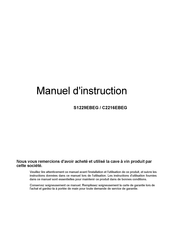 Caviss S1229EBEG Manuel D'instructions