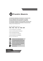 Franklin Electric 100FWC-M-54-5,5T Notice D'utilisation Et D'entretien