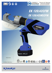 Emerson Klauke EK 120/42INSCFM Mode D'emploi