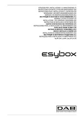 DAB Esybox Série Instructions Pour L'installation Et L'entretien