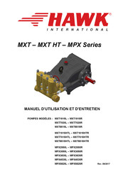 Hawk MPX4535R Manuel D'utilisation Et D'entretien