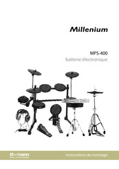 thomann Millenium MPS-400 Instructions De Montage