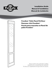 Petsafe Freedom PPA11-16640 Manuel D'installation