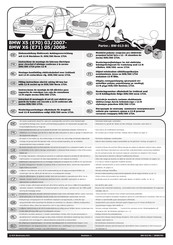 ECS Electronics BW-013-B1 Instructions De Montage