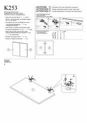 VITO WEB K358 Instructions D'assemblage