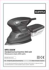 Gamma HPS-200W Mode D'emploi Original