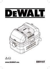 DeWalt DXV15T Traduction De La Notice D'instructions Originale