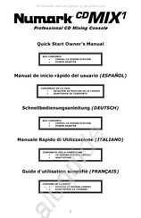 Numark CD MIX1 Guide D'utilisation Simplifié