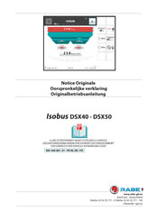 Rabe ADLER DSX40 Notice Originale