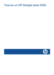 HP Deskjet 2050 Serie Mode D'emploi