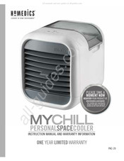 HoMedics MyChill PAC-20 Guide D'utilisation