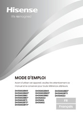 Hisense DH3S802U Mode D'emploi