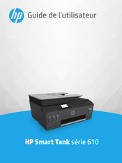 HP Smart Tank 610 Serie Guide De L'utilisateur