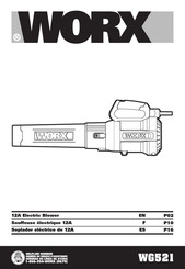 Worx WG521 Mode D'emploi