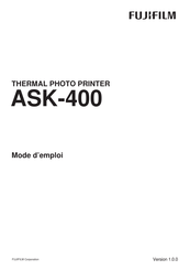 FujiFilm ASK-400 Mode D'emploi