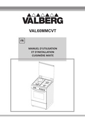 VALBERG VAL60MMCVT Manuel D'utilisation Et D'installation