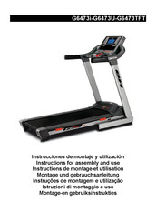 BH FITNESS G6473TFT Instructions De Montage Et Utilisation