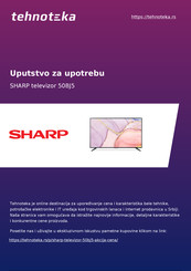 Sharp 50BJ5 Guide De Démarrage Rapide