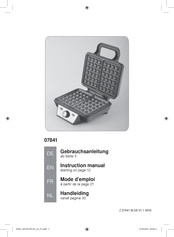 gourmetmaxx SW-2081M Mode D'emploi