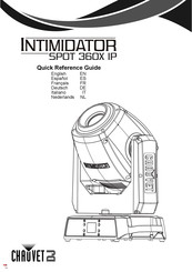 Chauvet DJ INTIMIDATOR SPOT 360X IP Guide De Référence Rapide