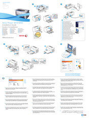 Xerox Phaser 3010 Guide D'installation