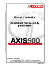 HAWEKA AXIS 500 Manuel D'utilisation