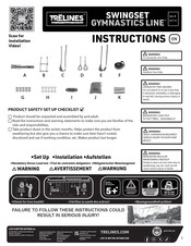 TRELINES GYMNASTICS LINE 847121 Instructions