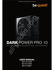 BE QUIET! DARK POWER PRO 10 Mode D'emploi