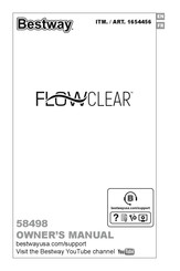 Bestway FLOWCLEAR 58498 Manuel Du Propriétaire