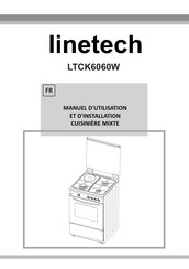 Linetech LTCK6060W Manuel D'utilisation Et D'installation