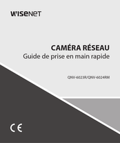 Wisenet QNV-6023R Guide De Prise En Main Rapide