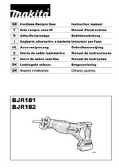 Makita BJR182 Manuel D'instructions