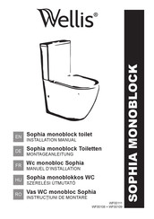 Wellis SOPHIA MONOBLOCK WF00108 Manuel D'installation