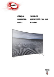 Samsung UE65KS7500 E-Manual