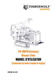 Timberwolf TW 280FTR Manuel D'utilisation