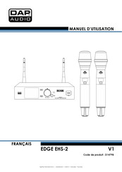 DAP Audio EDGE EHS-2 Manuel D'utilisation