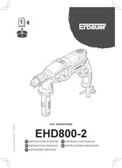 Erbauer EHD800-2 Instructions D'origine