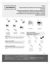 Gerber Parma D606558 Instructions D'installation