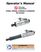 Chicago Pneumatic CP860 Manuel D'utilisation