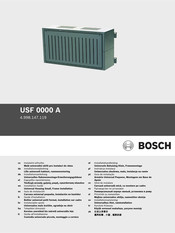 Bosch 4.998.147.119 Guide D'installation