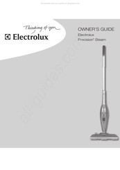 Electrolux Precision Steam EL9010A Guide Du Propriétaire