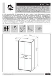 ML MEBLE SHELVE 01 Notice De Montage