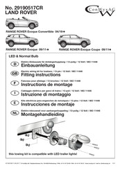 ConWys AG 29190517CR Instructions De Montage