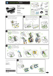 HP Officejet Pro 8000 Serie Démarrage