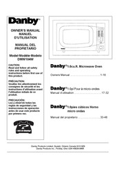 Danby DMW104W Manuel D'utilisation