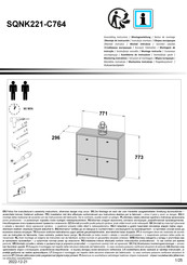 Forte SQNK221-C764 Notice De Montage