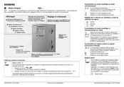 Siemens RDF60.1 Mode D'emploi