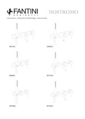 Fantini Rubinetti NOSTROMO M720BU Instructions De Montage