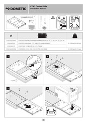 Dometic CFX 75DZW Instructions D'installation