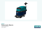 Wetrok Robomatic Marvin Notice D'utilisation